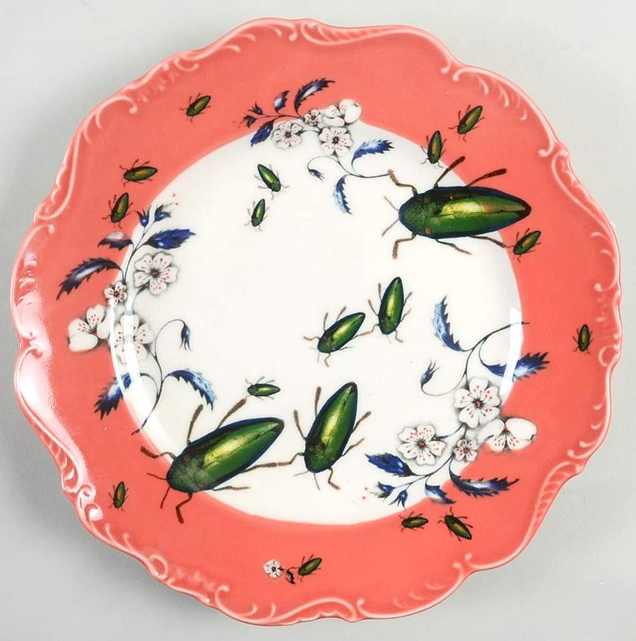 Nature Table Salad/Dessert Plate by Anthropologie-1