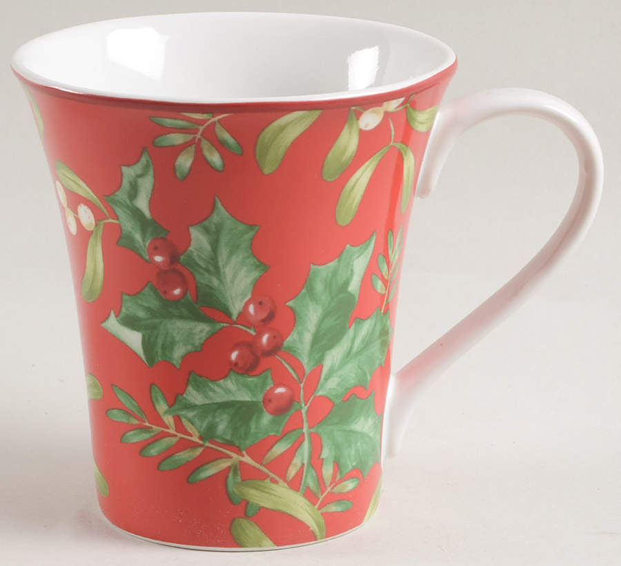 Christmas Foliage Mug by 222 Fifth (PTS)-1