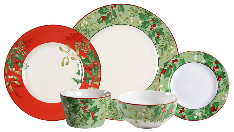 Christmas Foliage 20 Piece Set by 222 Fifth (PTS)-1