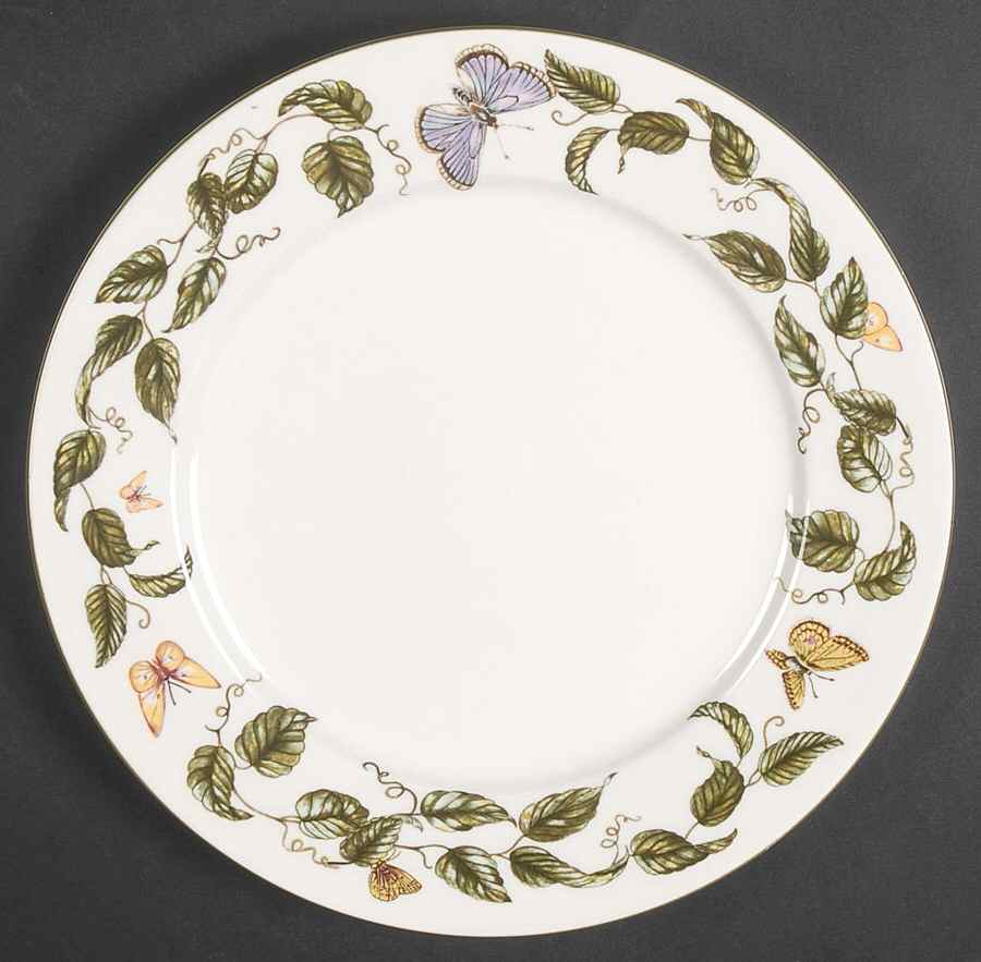 Butterfly Dinner Plate by American Atelier-1