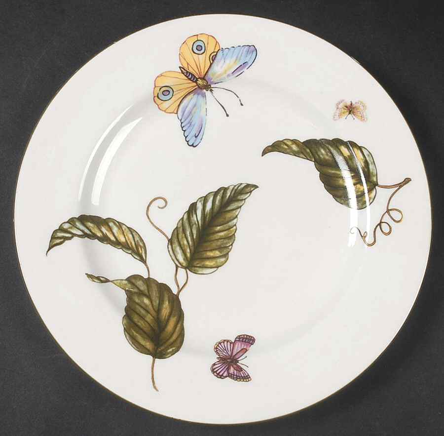 Butterfly Salad Plate by American Atelier-1