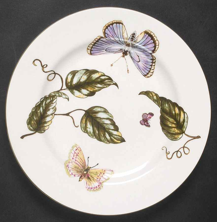 Butterfly Salad Plate by American Atelier-1