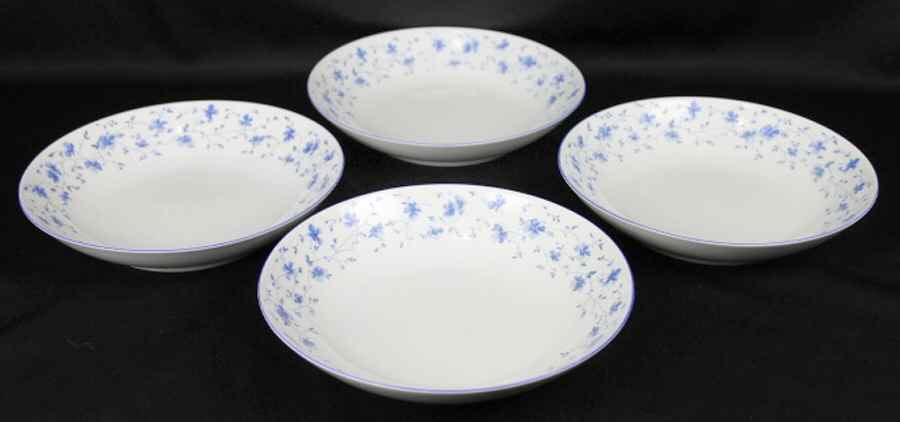 Blue Flowers (Blue Trim, Coupe) Coupe Soup Bowl by Arzberg-1