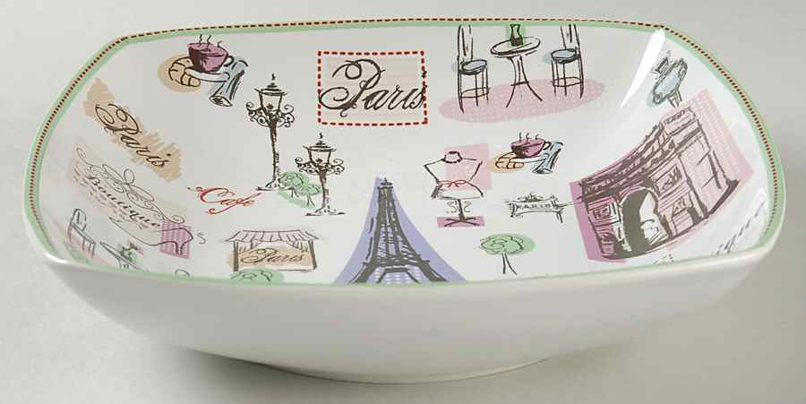 Tres Chic Paris Soup/Cereal Bowl by 222 Fifth (PTS)-1