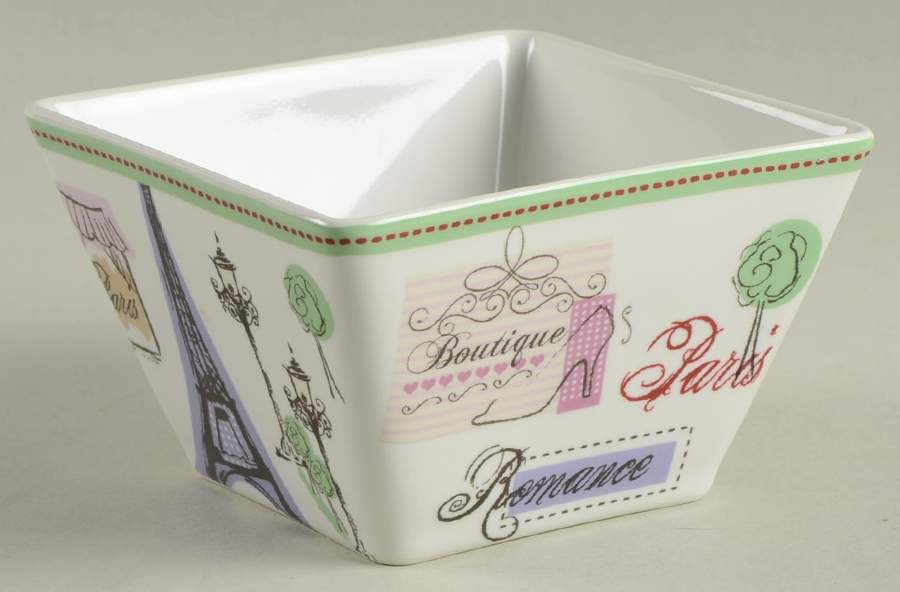 Tres Chic Paris Individual Appetizer Bowl by 222 Fifth (PTS)-1