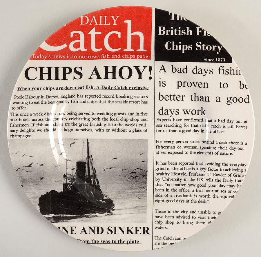Fish & Chips Salad Plate by Andrew Tanner-1