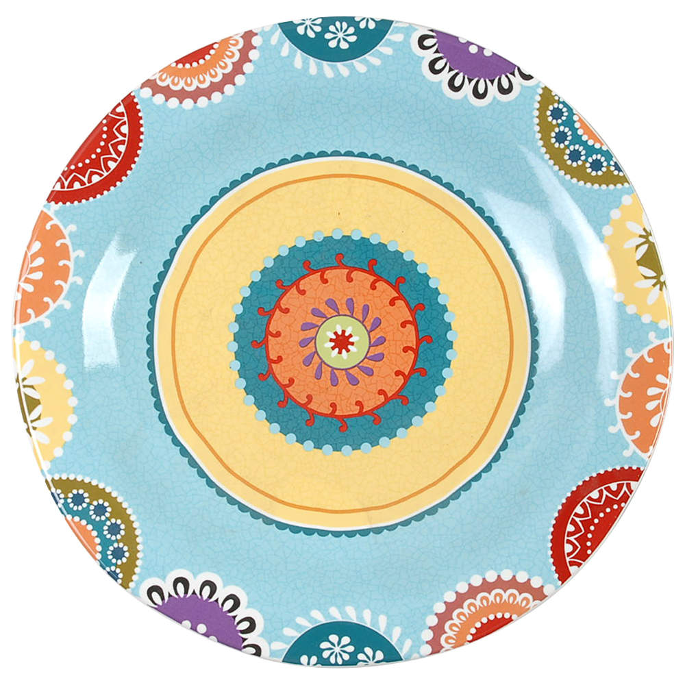 Kaleidoscope Dinner Plate by 222 Fifth (PTS)-1