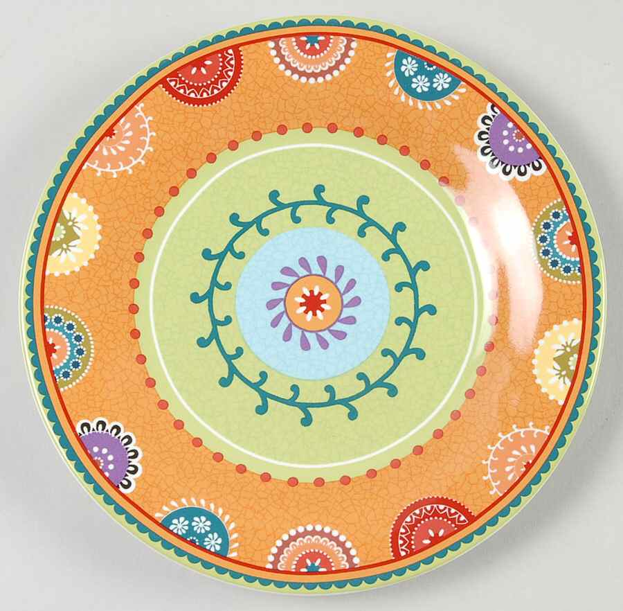 Kaleidoscope Appetizer Plate by 222 Fifth (PTS)-1