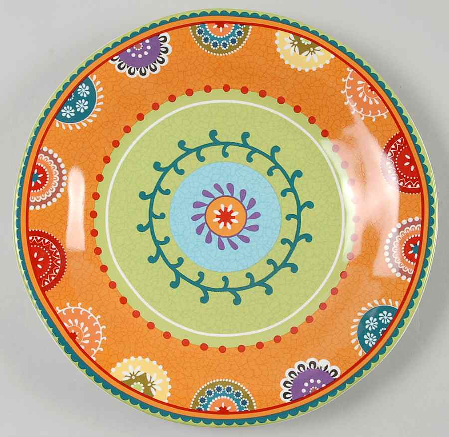 Kaleidoscope Salad Plate by 222 Fifth (PTS)-1