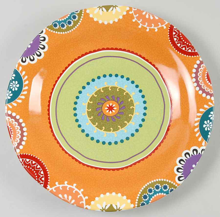 Kaleidoscope Dinner Plate by 222 Fifth (PTS)-1