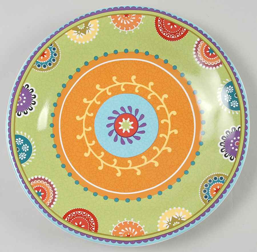 Kaleidoscope Salad Plate by 222 Fifth (PTS)-1