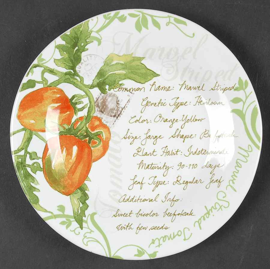 Heirloom Tomatoes Appetizer Plate by 222 Fifth (PTS)-1