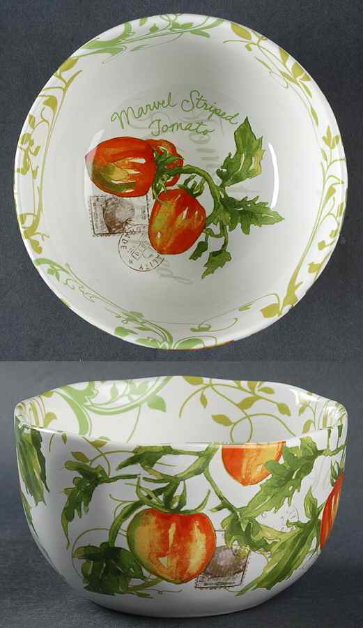 Heirloom Tomatoes Soup/Cereal Bowl by 222 Fifth (PTS)-1