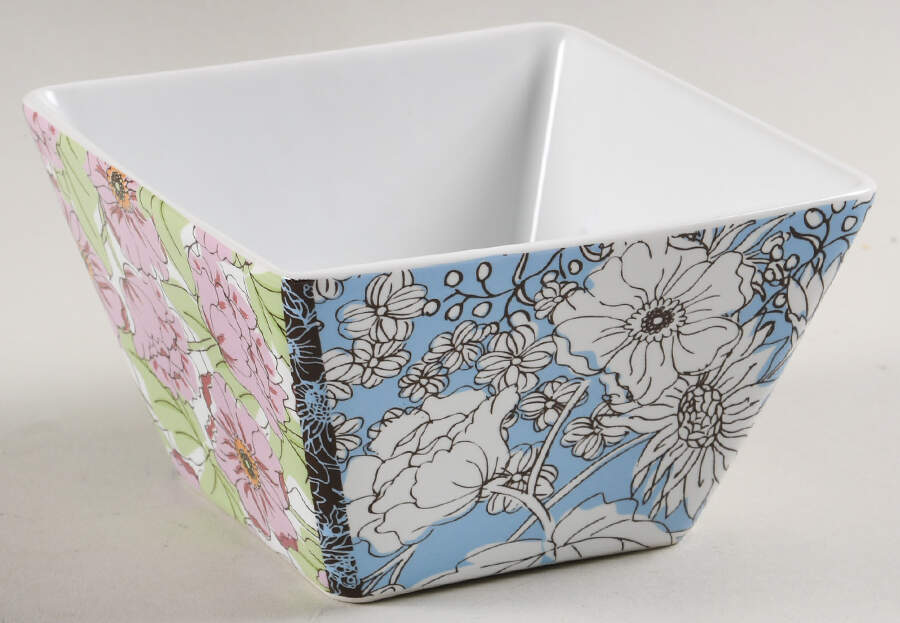 Floral Revelry Individual Appetizer Bowl by 222 Fifth (PTS)-1