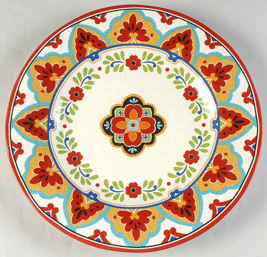 El Centro 13" Chop Plate (Round Platter) by 222 Fifth (PTS)-1
