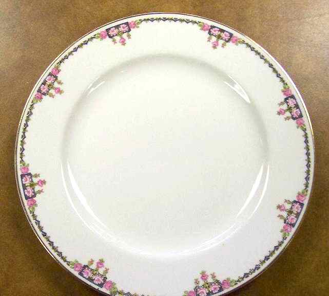 AHR910 (No Verge, Gold Trim) Salad Plate by Charles Ahrenfeldt-1