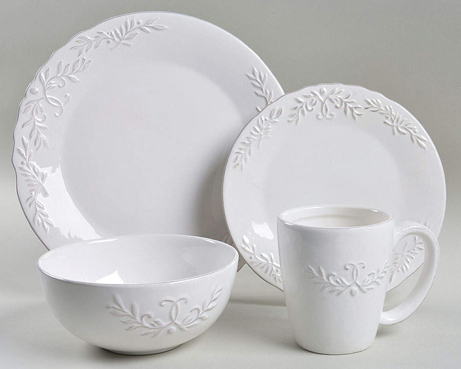 Bianca Laurel 4 Piece Place Setting by American Atelier-1