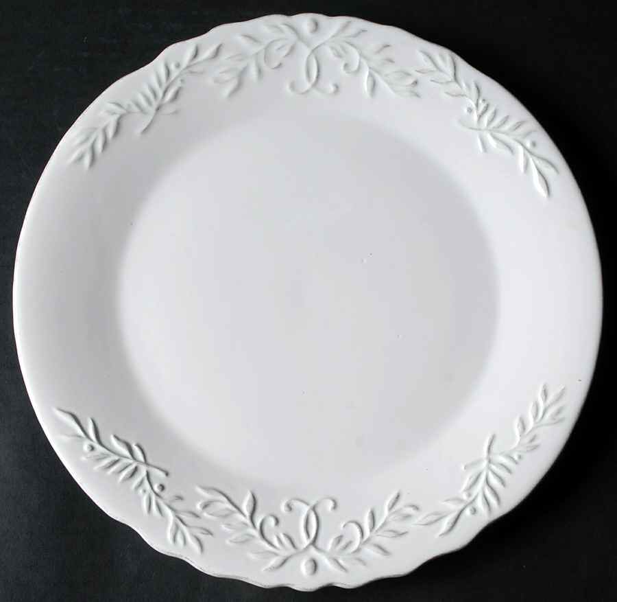 Bianca Laurel Dinner Plate by American Atelier-1