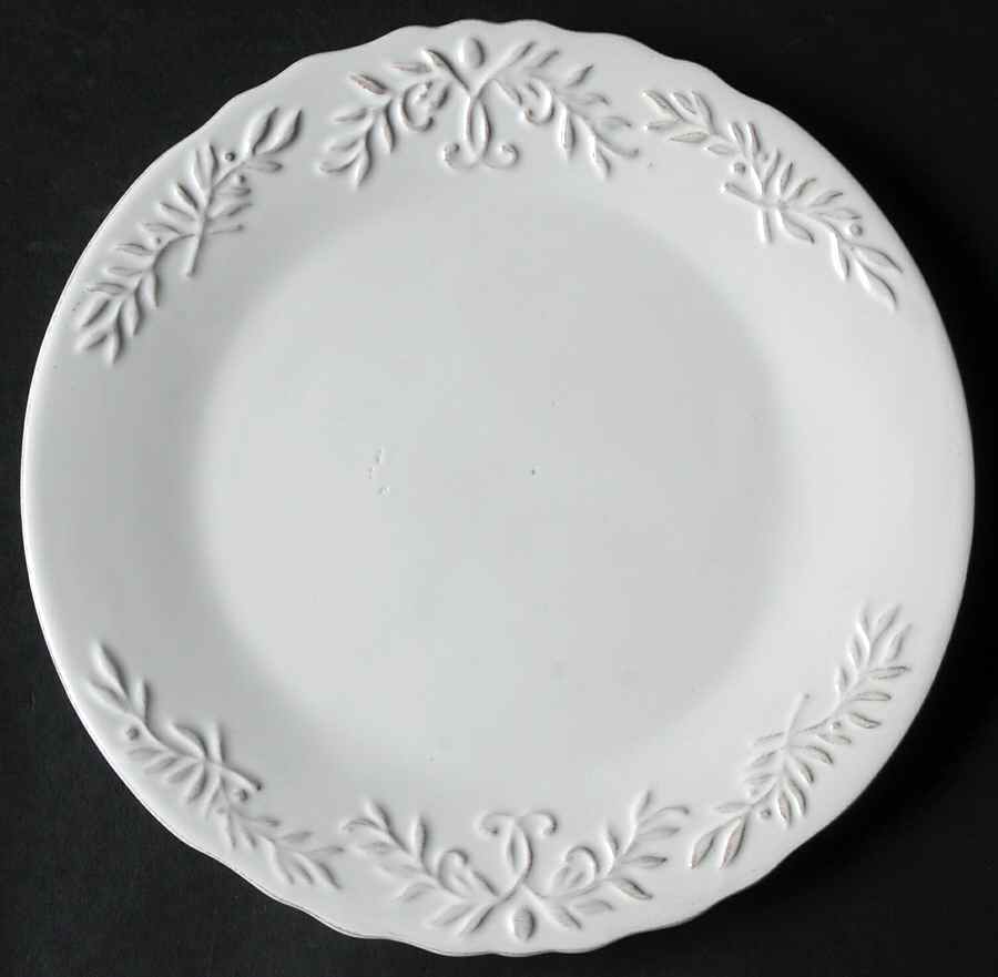 Bianca Laurel Salad Plate by American Atelier-1