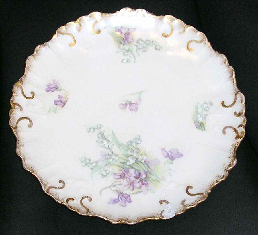 AKF56 Luncheon Plate by A Klingenberg France-Austria-1