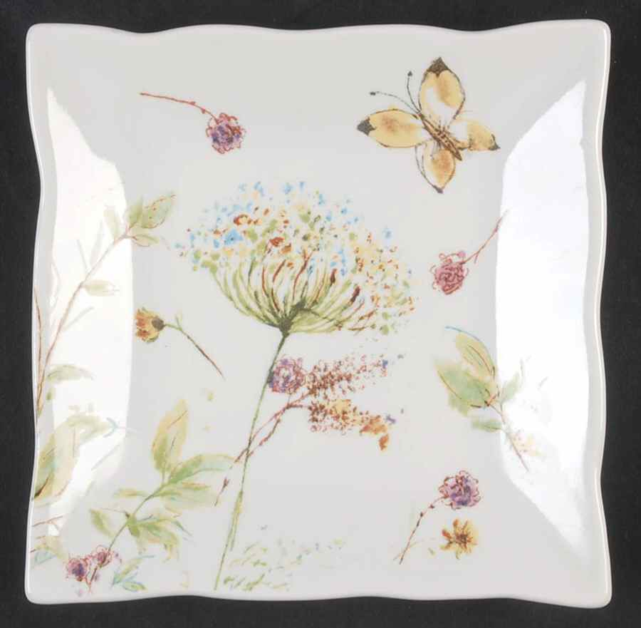 Butterfly Fantasy Appetizer Plate by 222 Fifth (PTS)-1