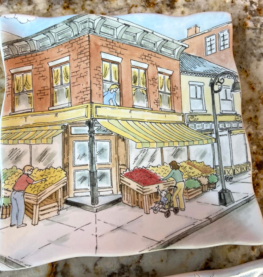 Urban Life Appetizer Plate by 222 Fifth (PTS)-1