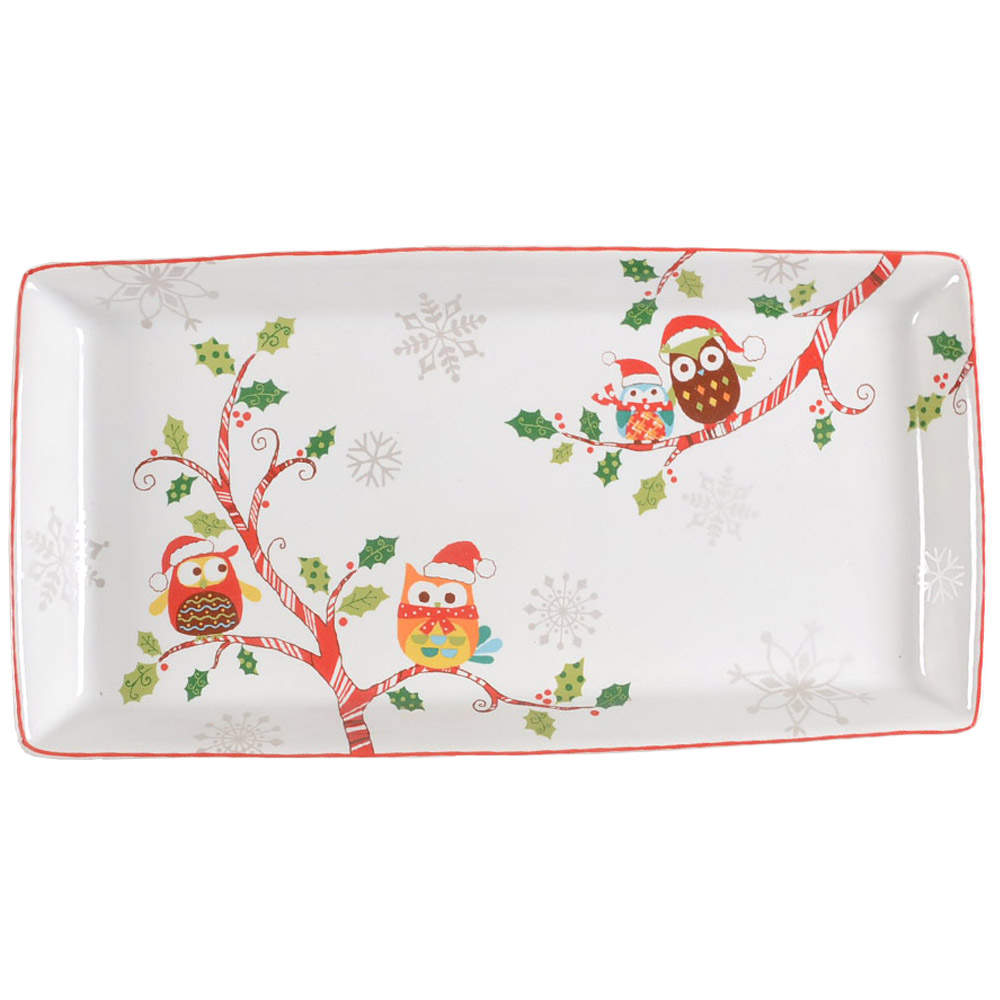Enchanted Woods 13" Rectangular Tray by 222 Fifth (PTS)-1