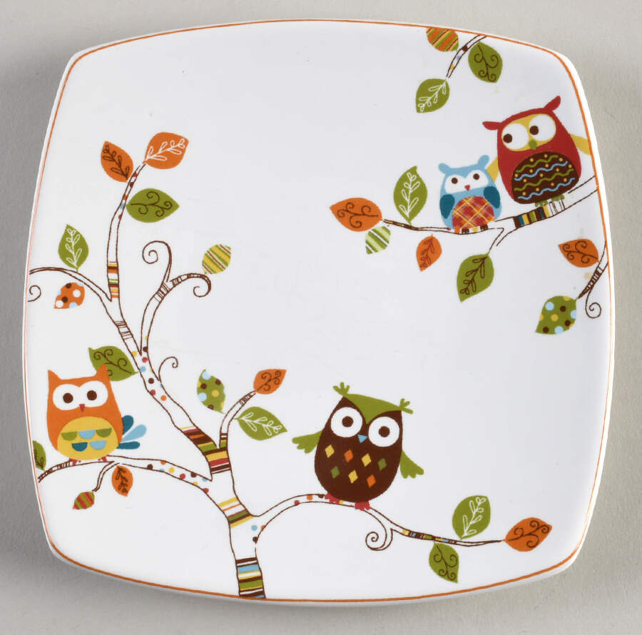 Enchanted Woods Appetizer Plate by 222 Fifth (PTS)-1