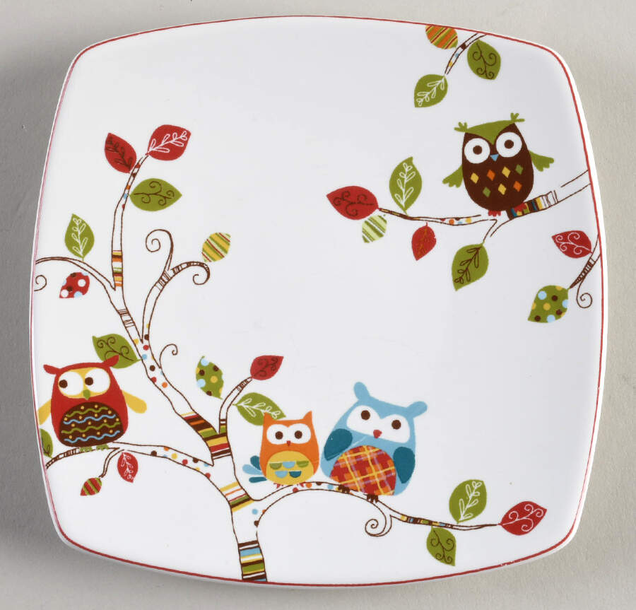 Enchanted Woods Appetizer Plate by 222 Fifth (PTS)-1