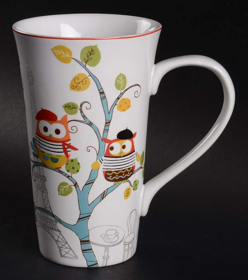 Enchanted Woods Latte Mug by 222 Fifth (PTS)-1