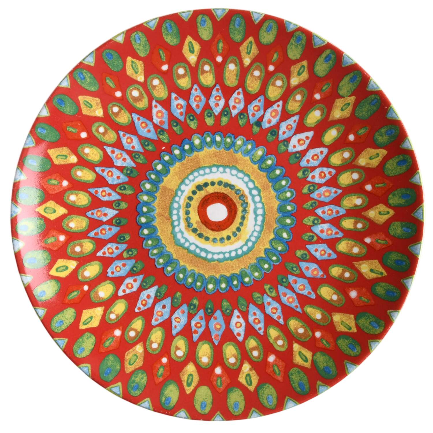 Mayan Jewel Appetizer Plate by 222 Fifth (PTS)-1