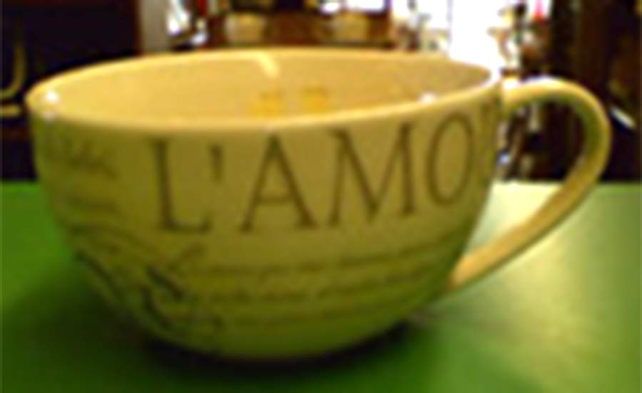 L'Amour Jumbo Mug by 222 Fifth (PTS)-1