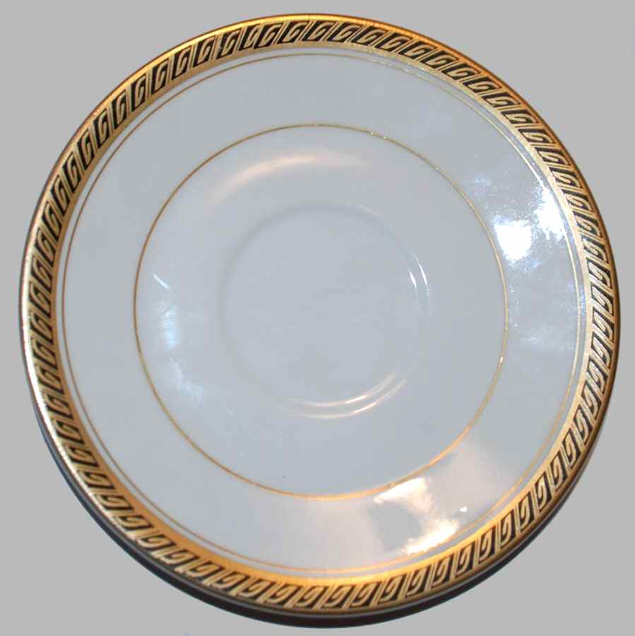 Gold Linda (Clank & Gold Edge) Saucer by Acsons-1