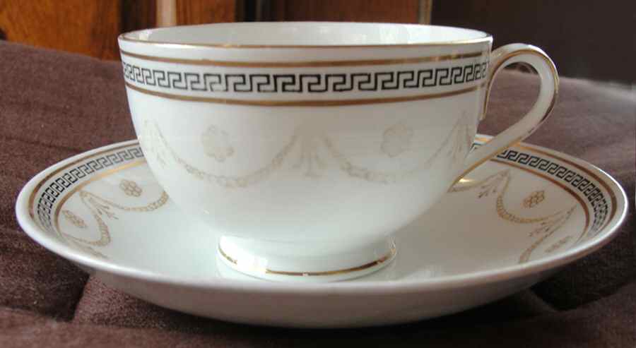 Tay Footed Cup & Saucer Set by Adderley-1