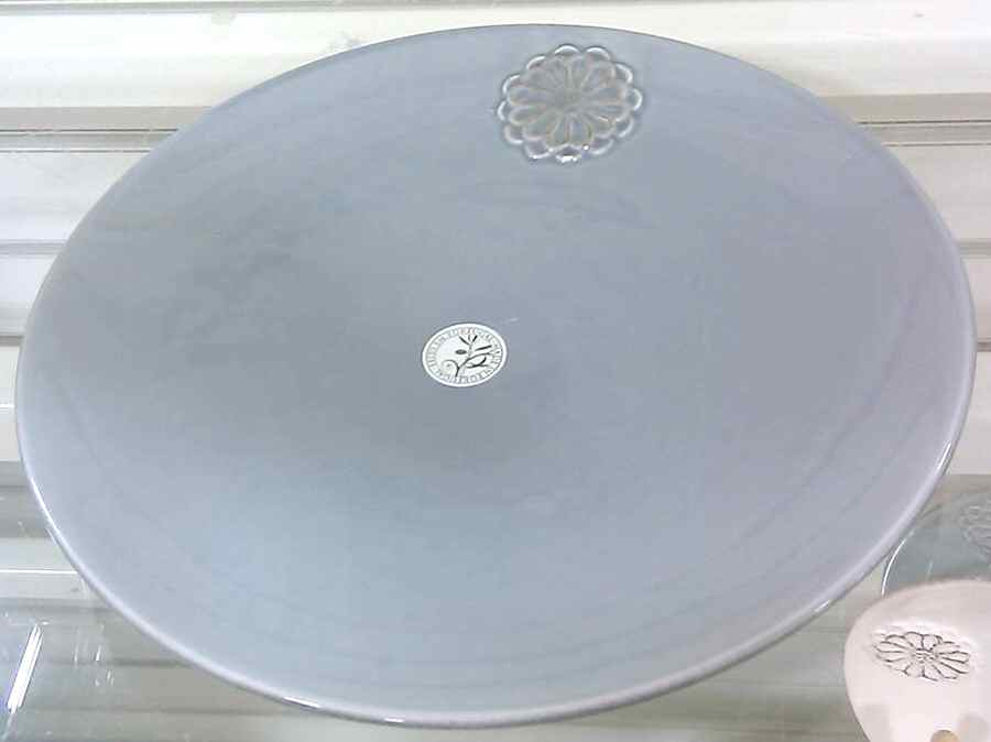 A2A3 Blue Dinner Plate by Artistic Accents-1