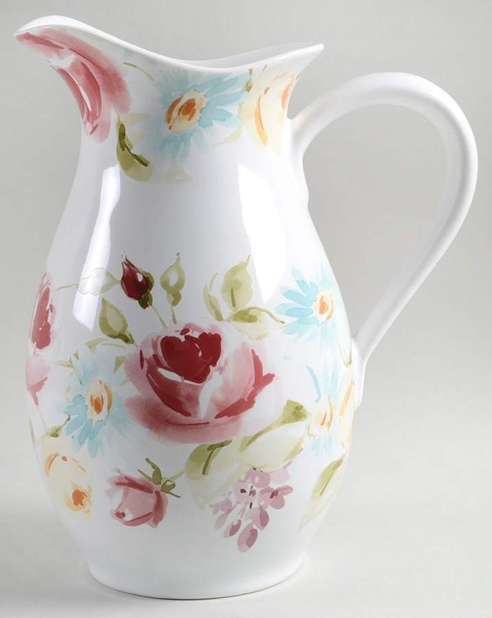 Floral Fete 96 Oz Pitcher by 222 Fifth (PTS)-1
