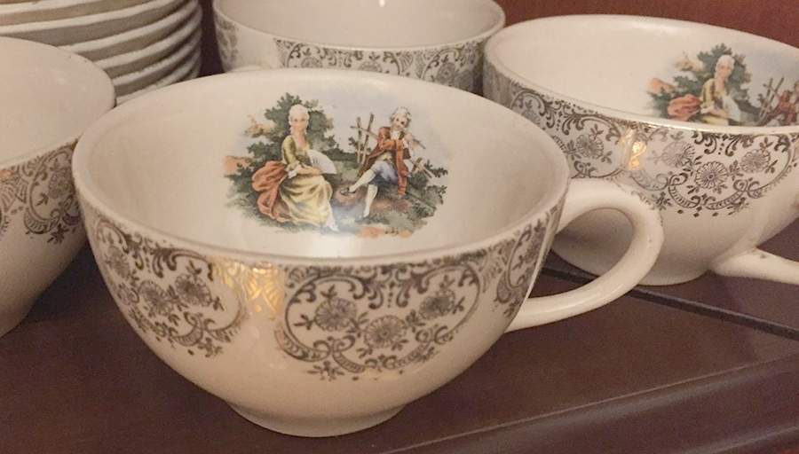 AU9 Flat Cup by American China Co-1
