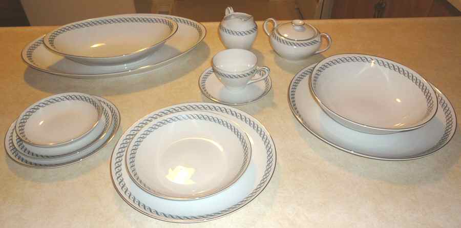 Viscount Flat Cup & Saucer Set by Amcrest-1