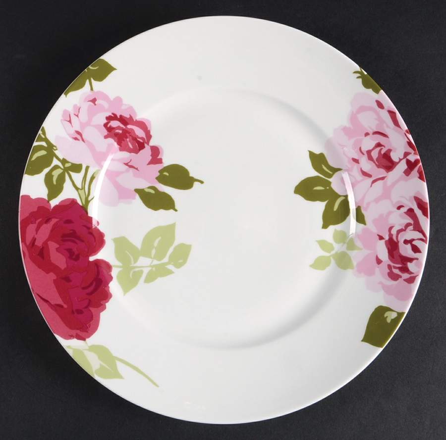 Summer Rose Dinner Plate by 222 Fifth (PTS)-1