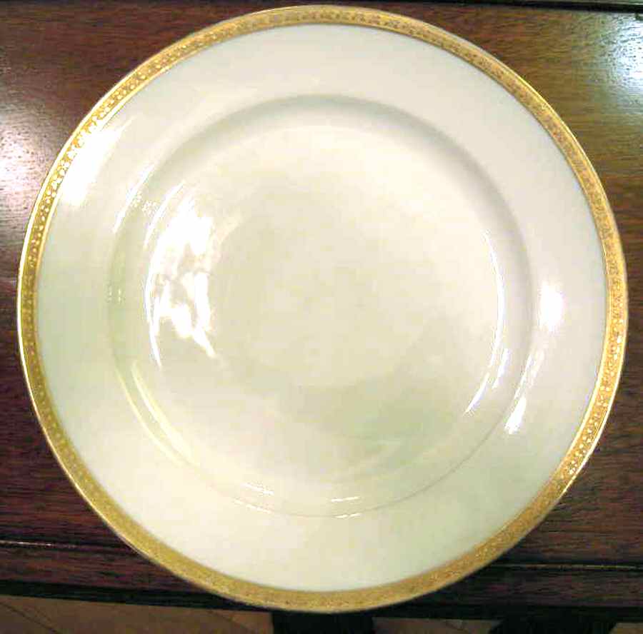 ADZ12 Dinner Plate by A & D Limoges-1