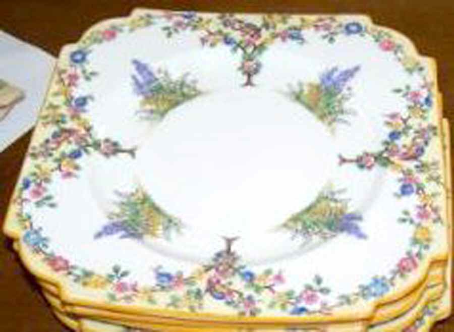 B426 Square Salad Plate by John  Aynsley & Sons-1