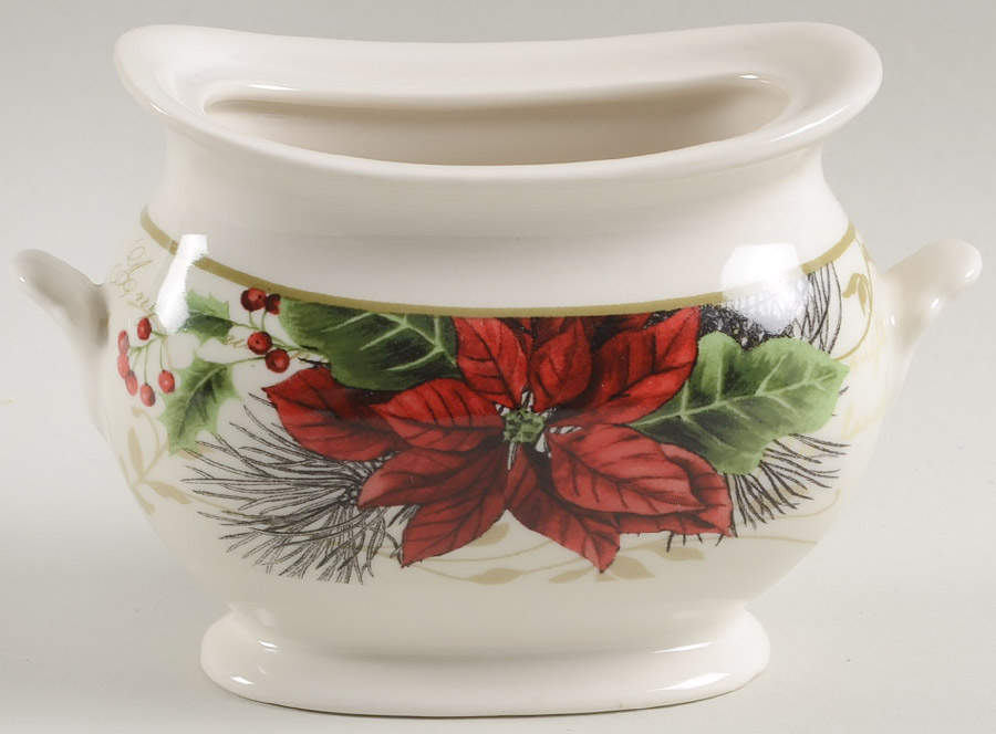 Holiday Wishes Sugar Bowl No Lid by 222 Fifth (PTS)-1