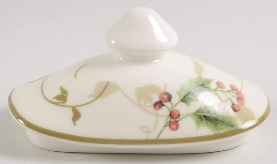 Holiday Wishes Lid for Sugar Bowl by 222 Fifth (PTS)-1