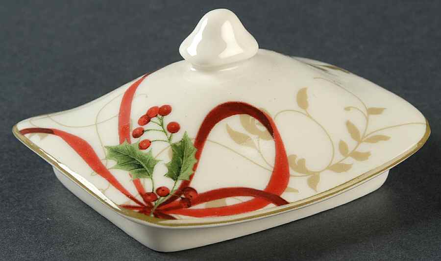 Holiday Wishes Lid for Small Canister by 222 Fifth (PTS)-1