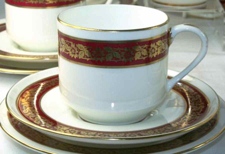 2695 Flat Cup & Saucer Set by John  Aynsley & Sons-1