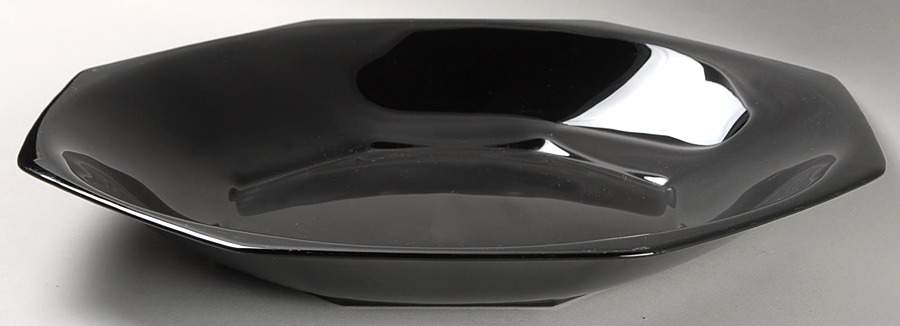 Novoctime Black Shallow Serving Bowl by Arcopal-1