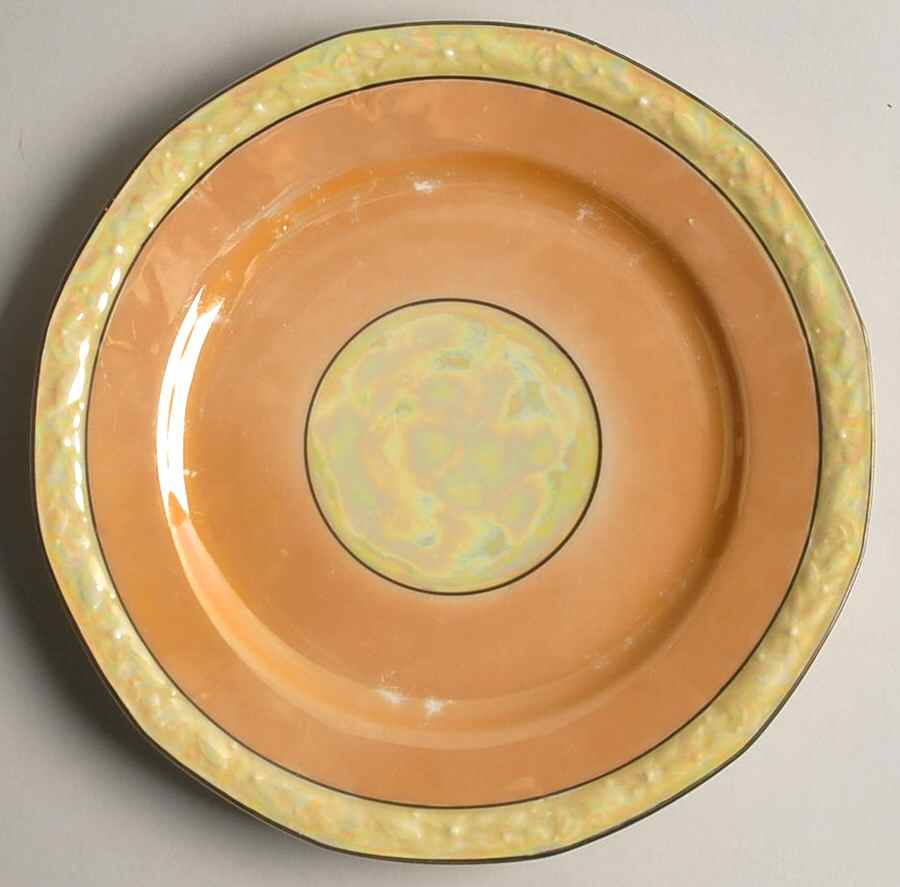 ALZ12 Dessert/Pie Plate by A Laufer (Czech)-1