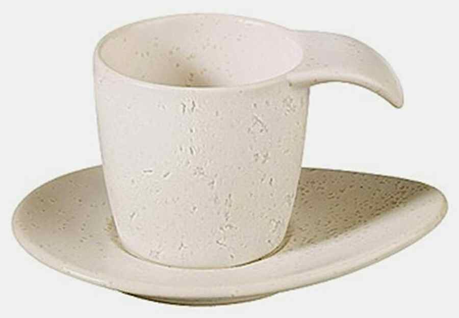 Cuba Crema Espresso Cup and Saucer Set by Asa Selection-German-1
