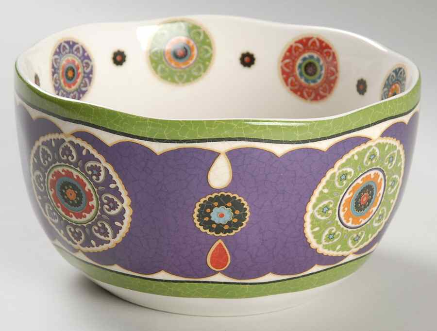 Royal Suzani Soup/Cereal Bowl by 222 Fifth (PTS)-1