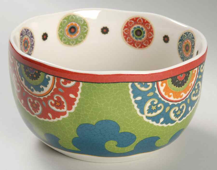 Royal Suzani Soup/Cereal Bowl by 222 Fifth (PTS)-1